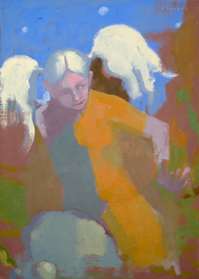 Isa Resting Original Painting