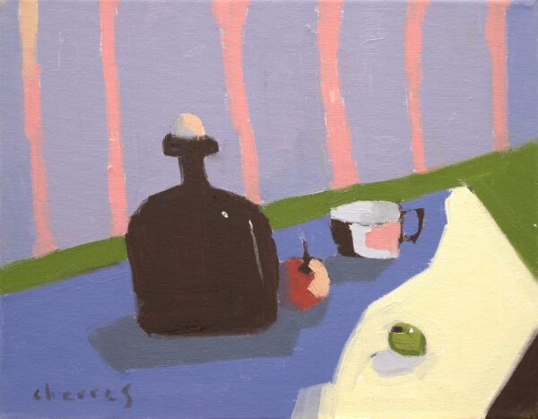 Black Bottle No. 6 Original Painting
