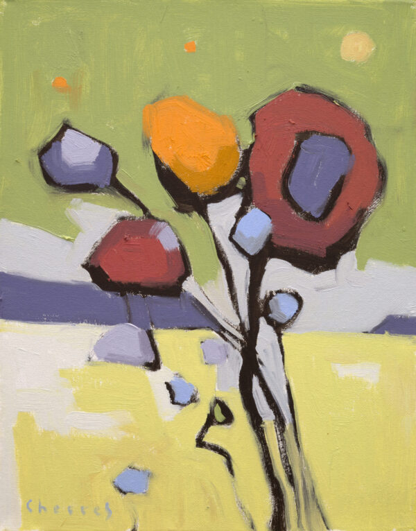 Flower Movement No. 10 Original Painting