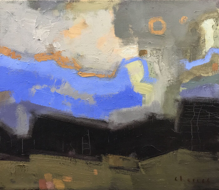 Green Fields Original Painting