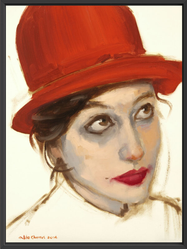 Hat Series No. 2 – Fine Art Canvas Print - Image 2