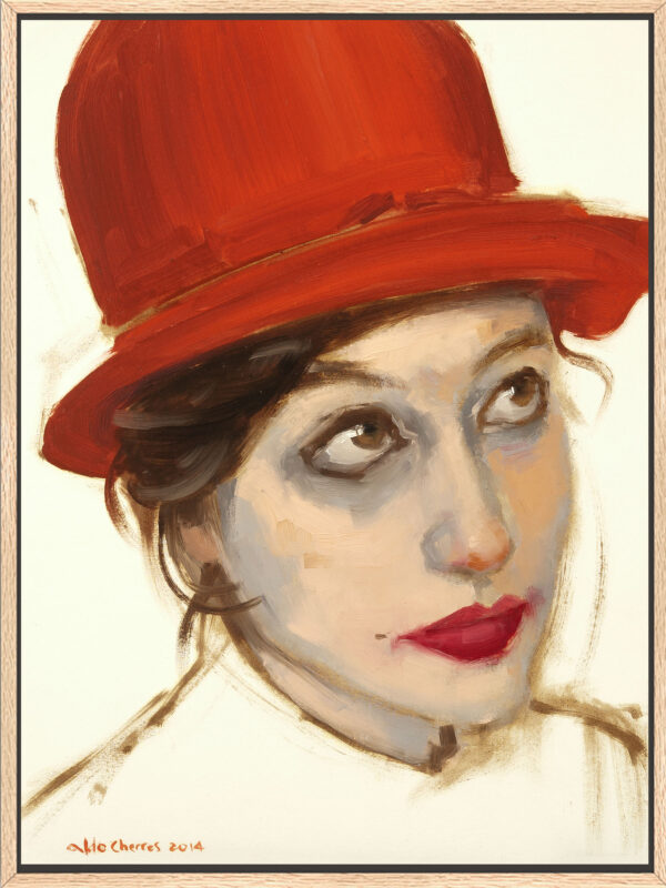 Hat Series No. 2 – Fine Art Canvas Print - Image 3