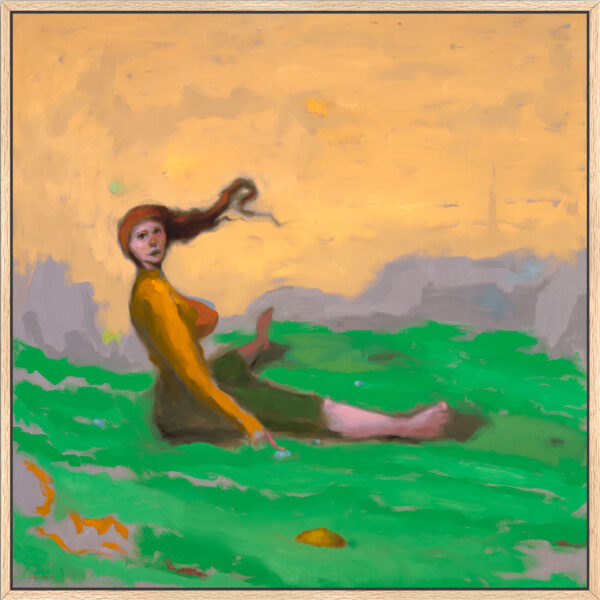 Taking a Break No. 2 – Fine Art Canvas Print - Image 3