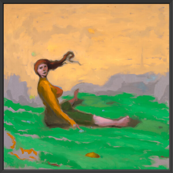 Taking a Break No. 2 – Fine Art Canvas Print - Image 2