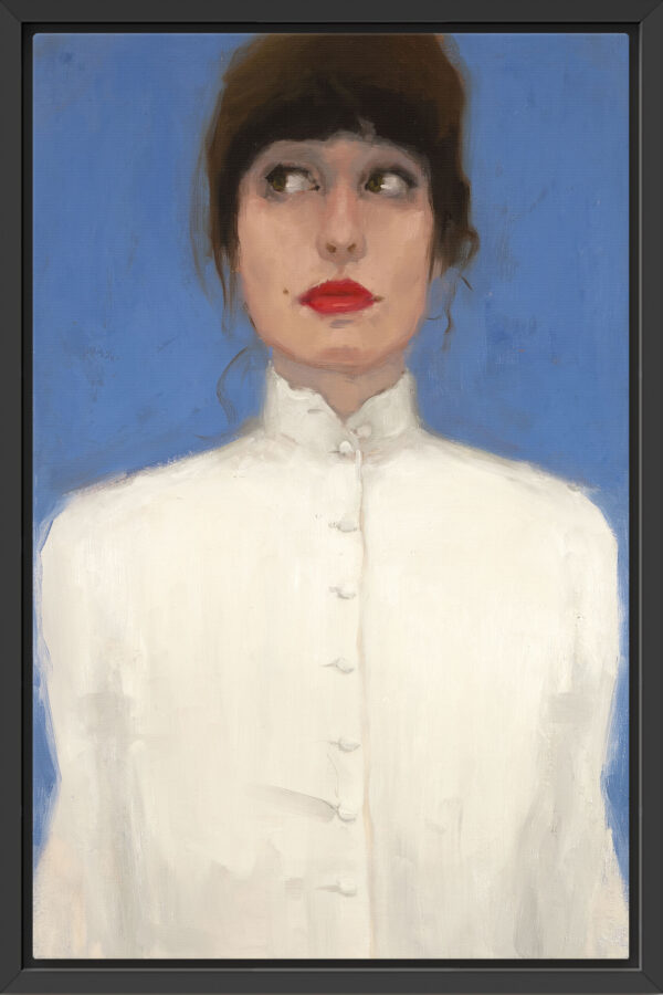 White Shirt – Fine Art Canvas Print - Image 2