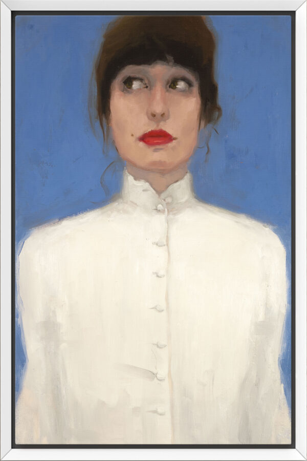 White Shirt – Fine Art Canvas Print - Image 4