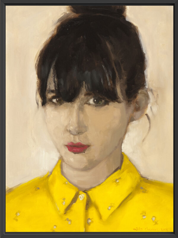 Yellow Shirt – Fine Art Canvas Print - Image 2