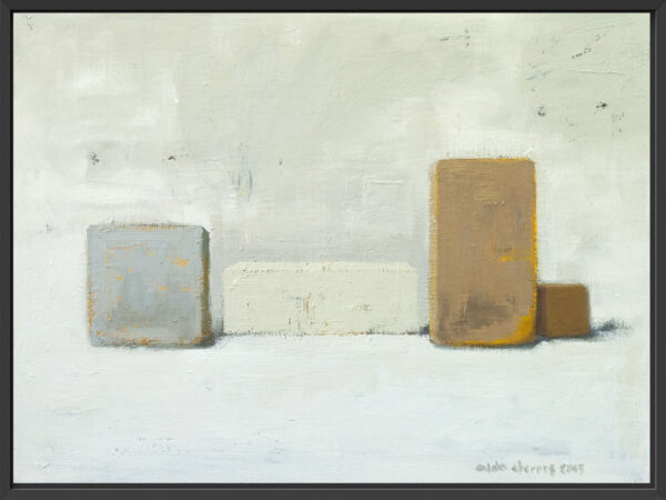 Bloque Blanco No. 2 – Fine Art Canvas Print - Image 2