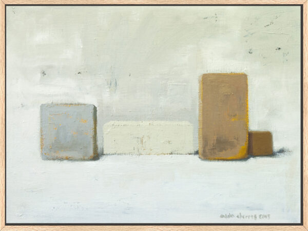Bloque Blanco No. 2 – Fine Art Canvas Print - Image 3