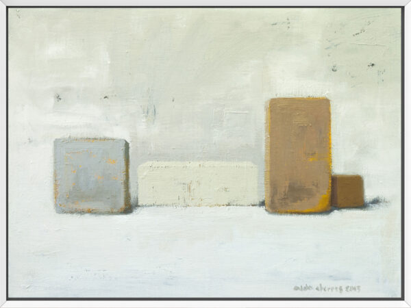 Bloque Blanco No. 2 – Fine Art Canvas Print - Image 4