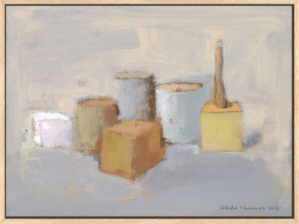Bloque Blanco No. 3 – Fine Art Canvas Print - Image 3