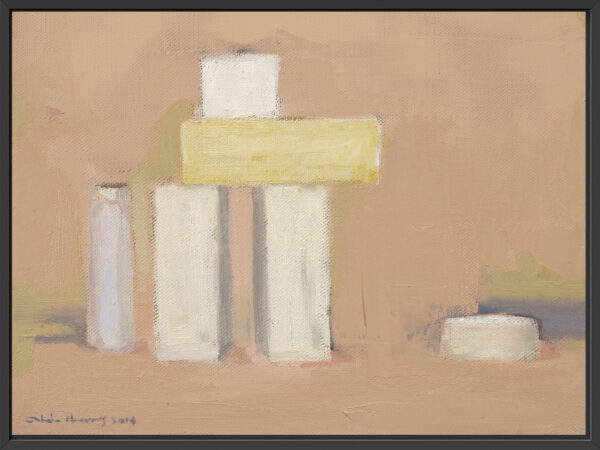 Bloque Blanco No. 4 – Fine Art Canvas Print - Image 2