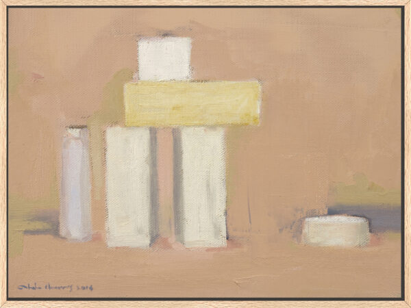 Bloque Blanco No. 4 – Fine Art Canvas Print - Image 3