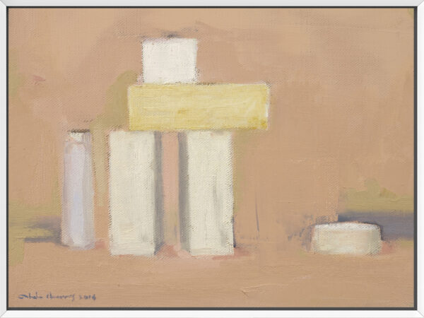 Bloque Blanco No. 4 – Fine Art Canvas Print - Image 4