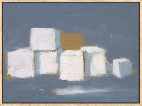 Bloques Grises– Fine Art Canvas Print - Image 3