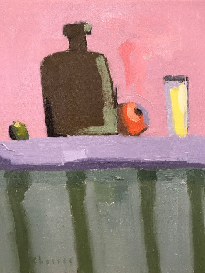 Green Bottle No. 1 – Fine Art Canvas Print