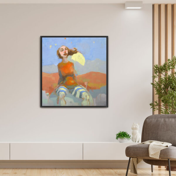 My Kingdom No. 3 Original Painting - Image 4