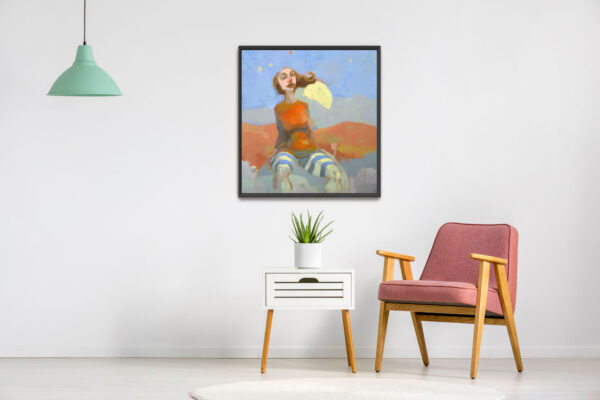 My Kingdom No. 3 Original Painting - Image 3