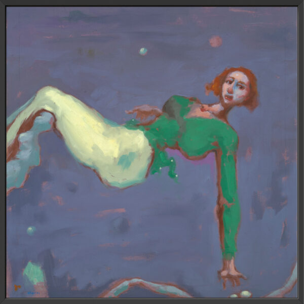 Searching For Mushrooms No. 2 – Fine Art Canvas Print - Image 2